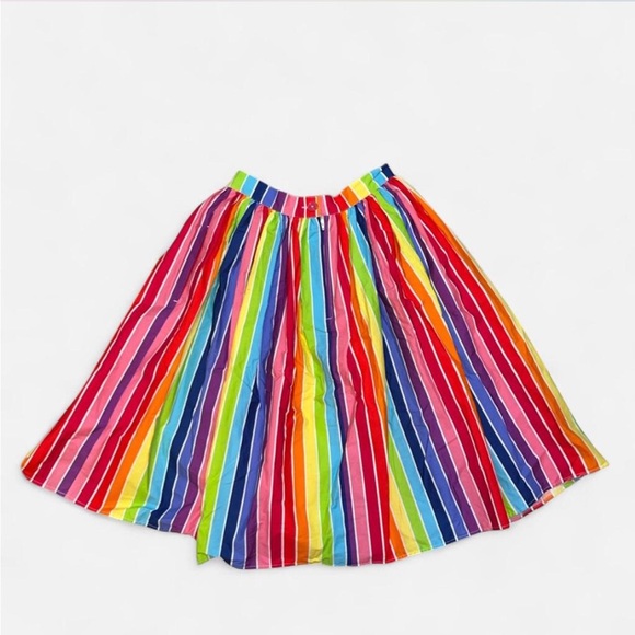 Hell Bunny Over the Rainbow Skirt With Pockets Size S - Picture 7 of 7